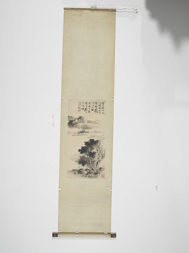 石涛  墨笔山水 - 图2
