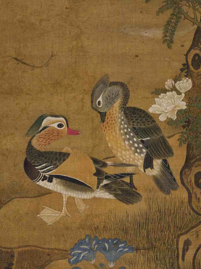 戴福  春池禽鱼图 - 图6