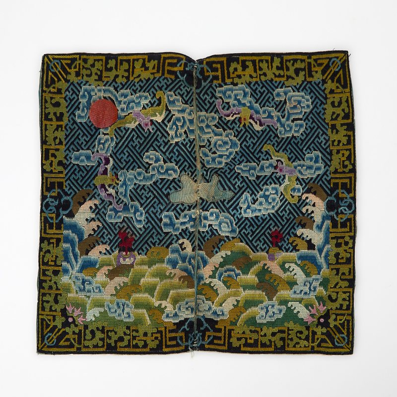 Five Chinese Silk Rank Badges - 图6