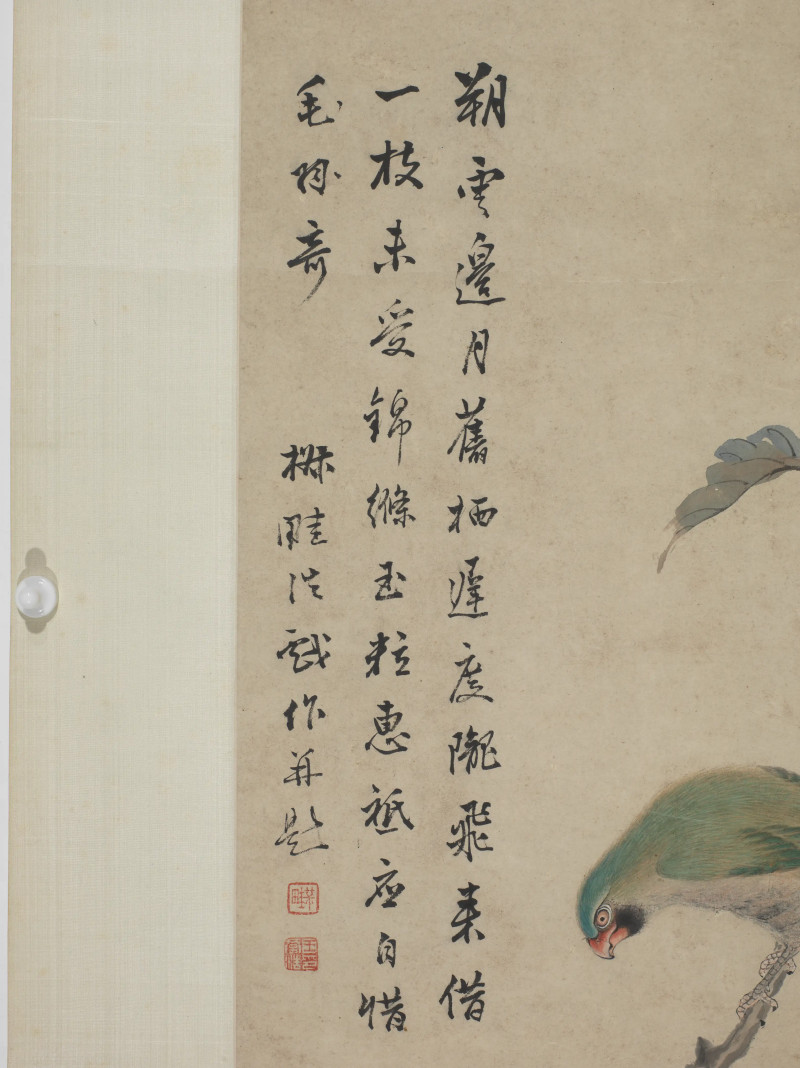 1766年作 王学浩  鹦鹉 - 图4