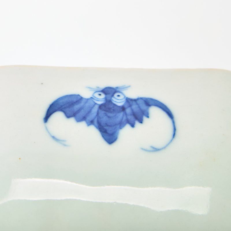 A Chinese Blue and White Porcelain ‘Dragon and Phoenix’ Dish - 图11