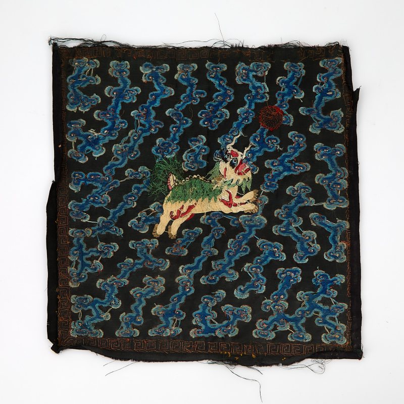 Five Chinese Silk Rank Badges - 图7
