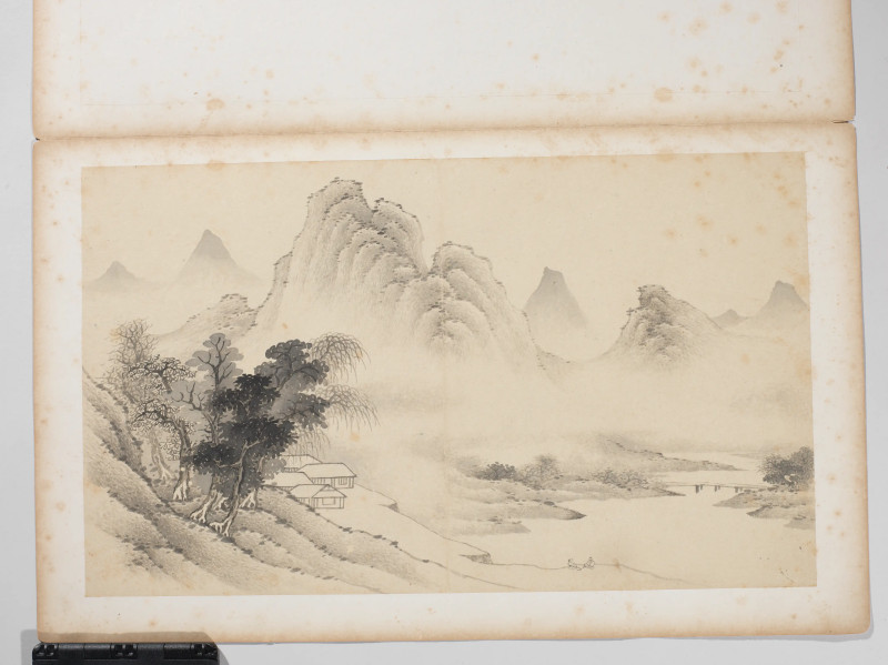 1685年作 米万钟 1592年作 仿米芾山水册 - 图4