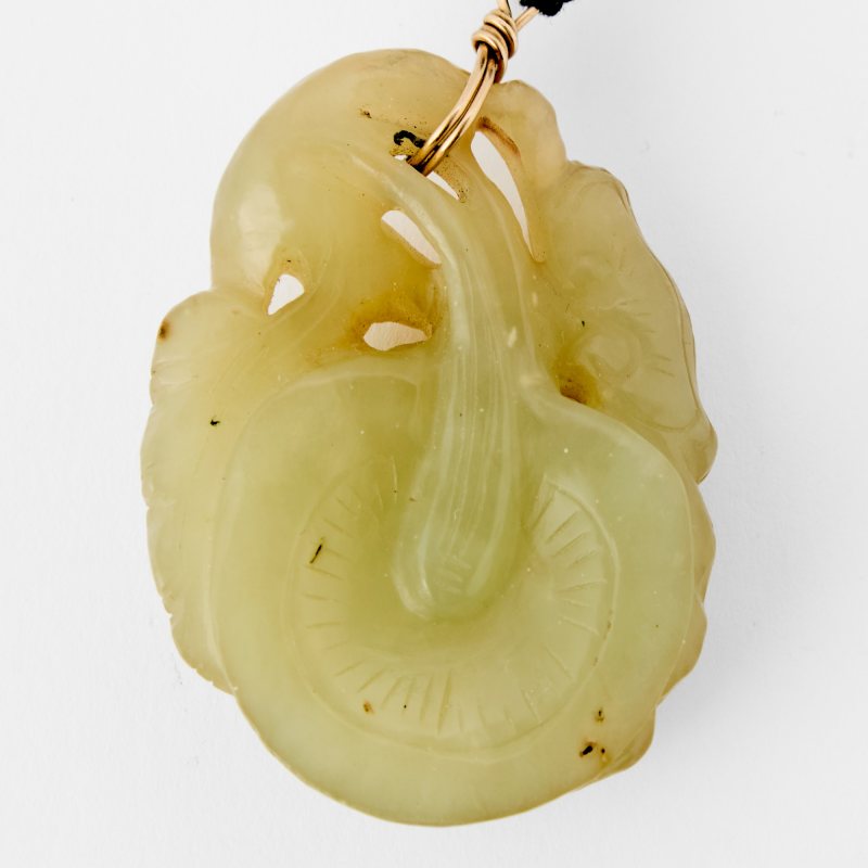 A Chinese Celadon Jade Carving - 图3