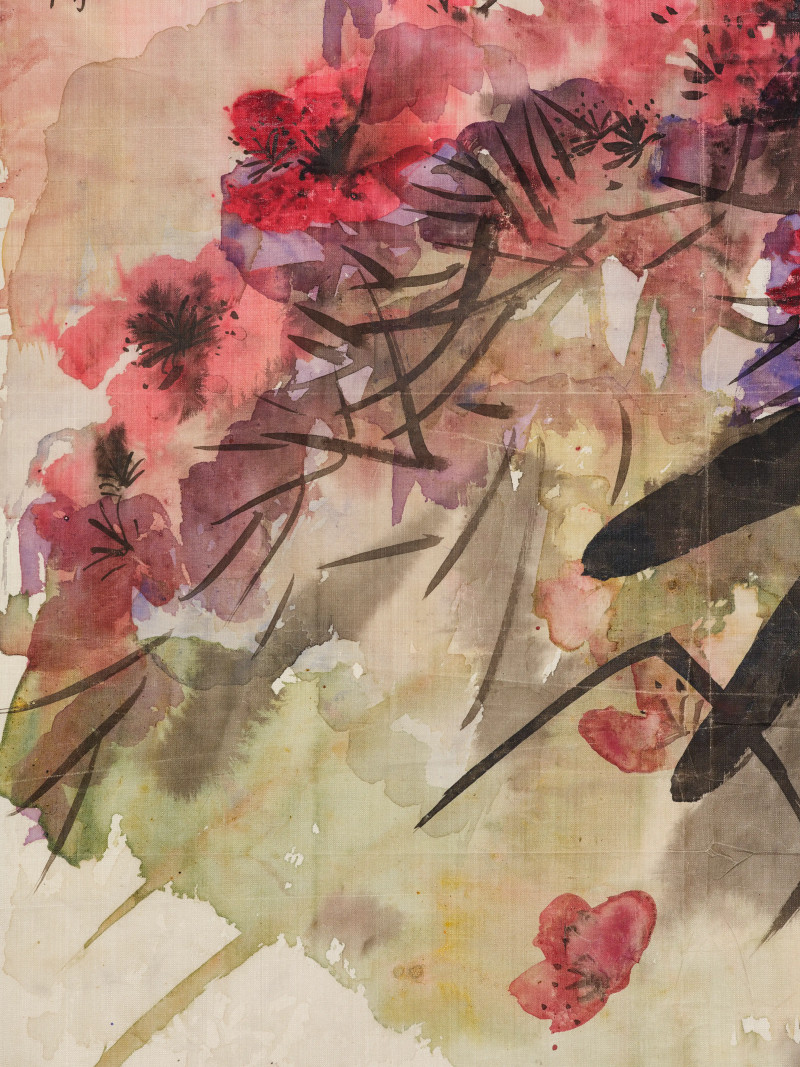 林风眠 1931年作  春残花落图 - 图6