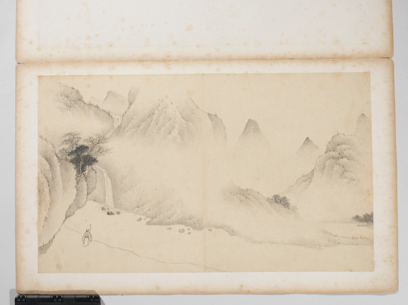1685年作 米万钟 1592年作 仿米芾山水册 - 图5