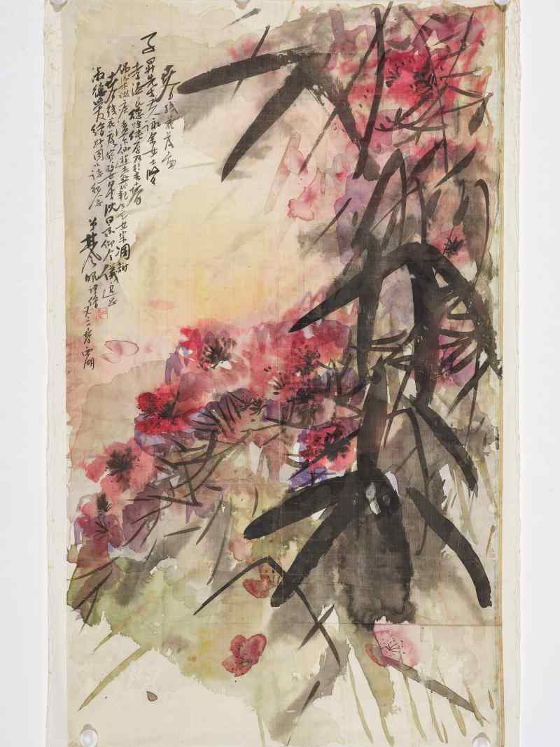 林风眠 1931年作  春残花落图 - 图3