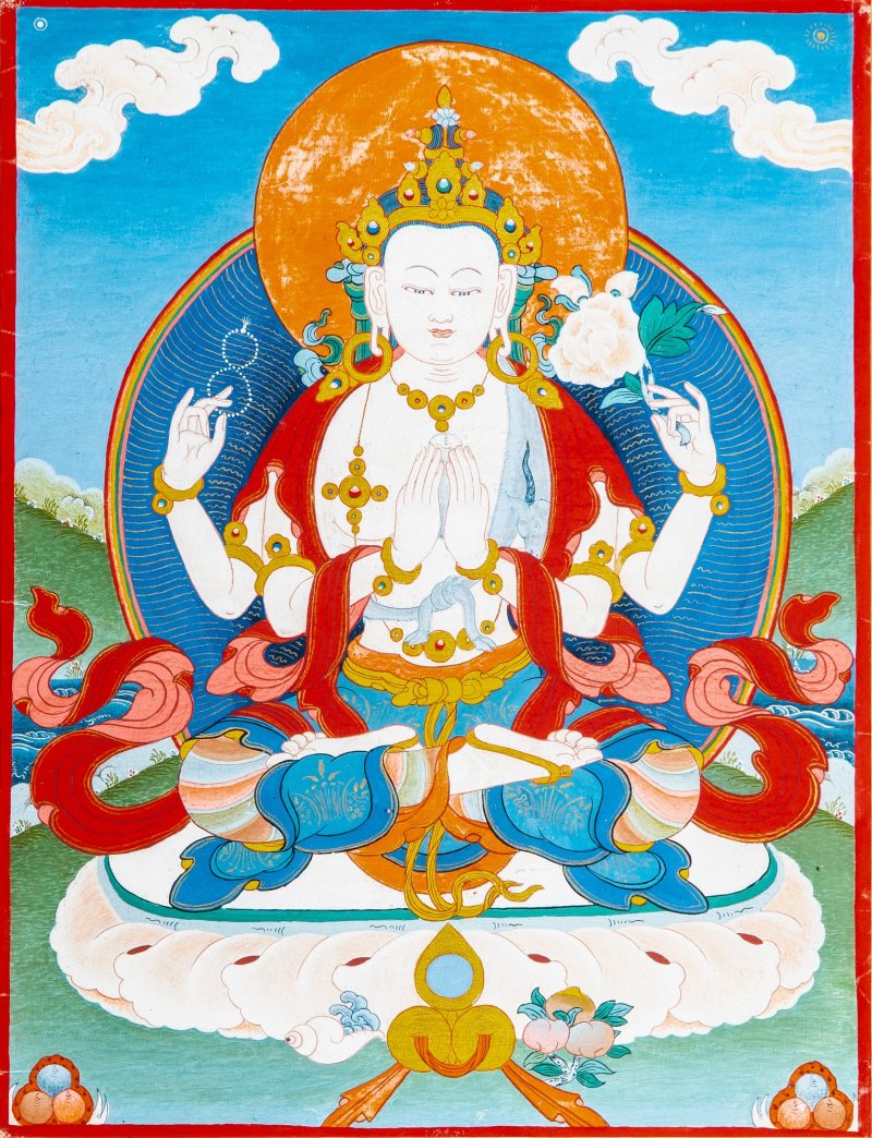 Two Tibetan Thangka - 图8