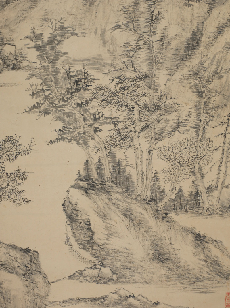 王宸 1796年作 仿大痴山水 - 图6