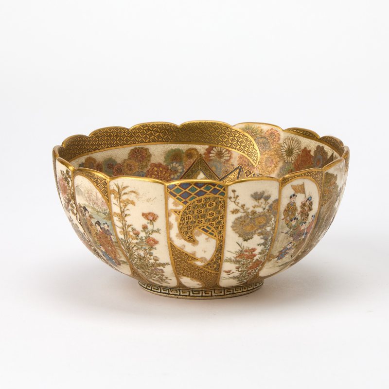A Japanese Satsuma Earthenware Bowl - 图3