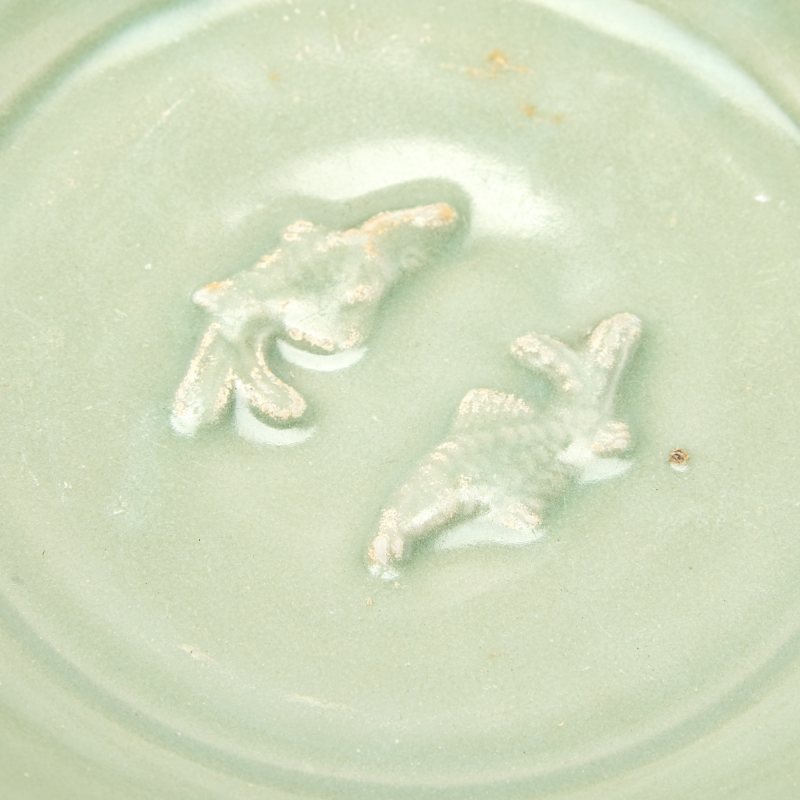 Three Chinese Longquan Celadon 'Fishes' Dishes - 图7