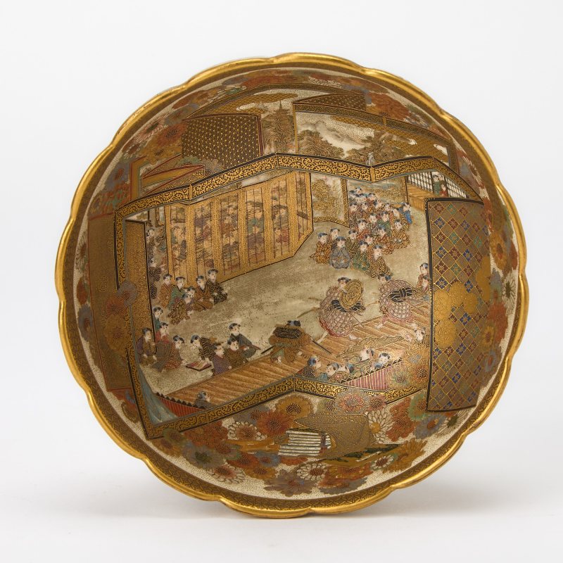 A Japanese Satsuma Earthenware Bowl - 图5