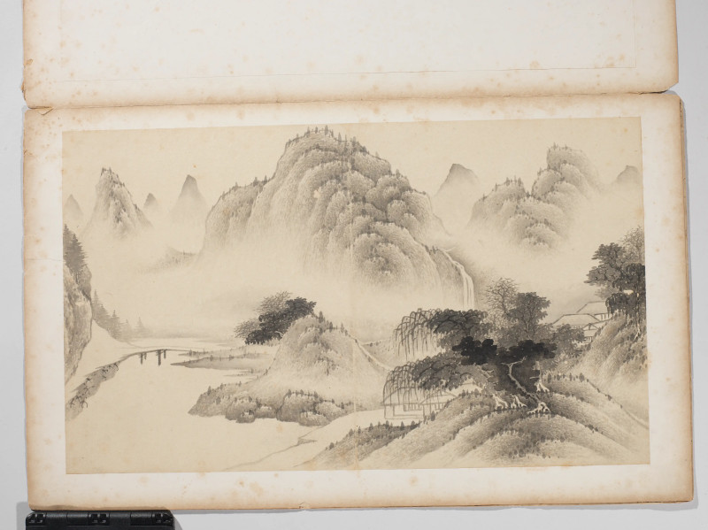 1685年作 米万钟 1592年作 仿米芾山水册 - 图7