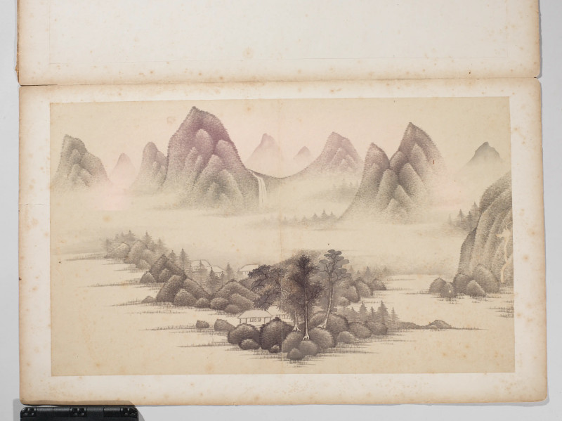 1685年作 米万钟 1592年作 仿米芾山水册 - 图8