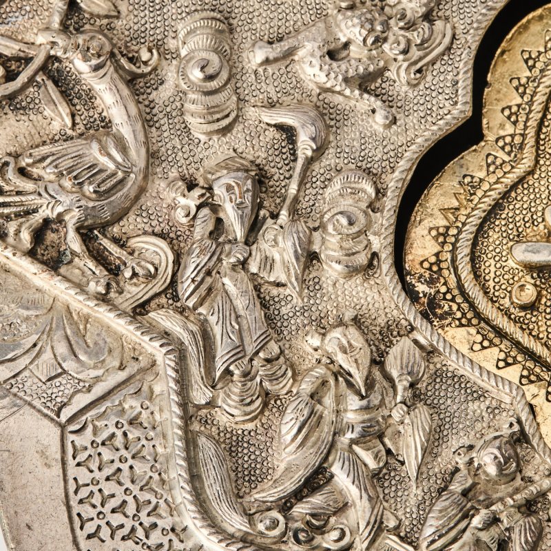 A Chinese Silver Longevity Lock - 图4