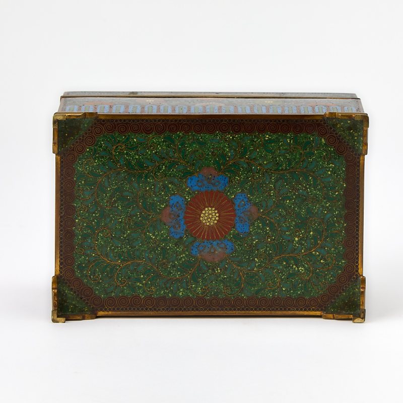 A Japanese Cloisonne Enamel Box - 图8