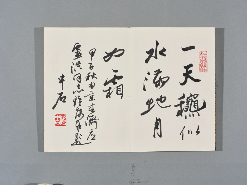 沈鹏*欧阳中石*武中奇*萧娴等  书画集锦册 - 图11