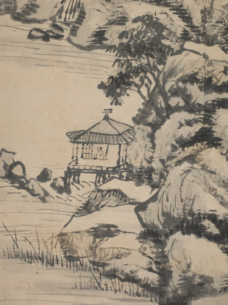 张赐宁 1804年作 墨山水 - 图5