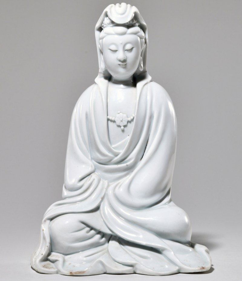 清中期 德化窑观音