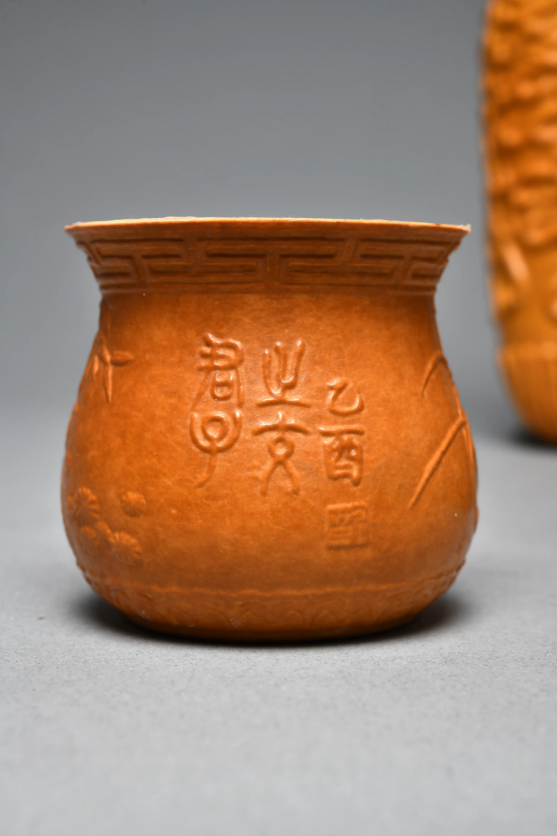 近代 花模葫芦一组五只 - 图2