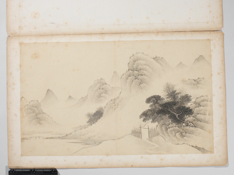 1685年作 米万钟 1592年作 仿米芾山水册 - 图9