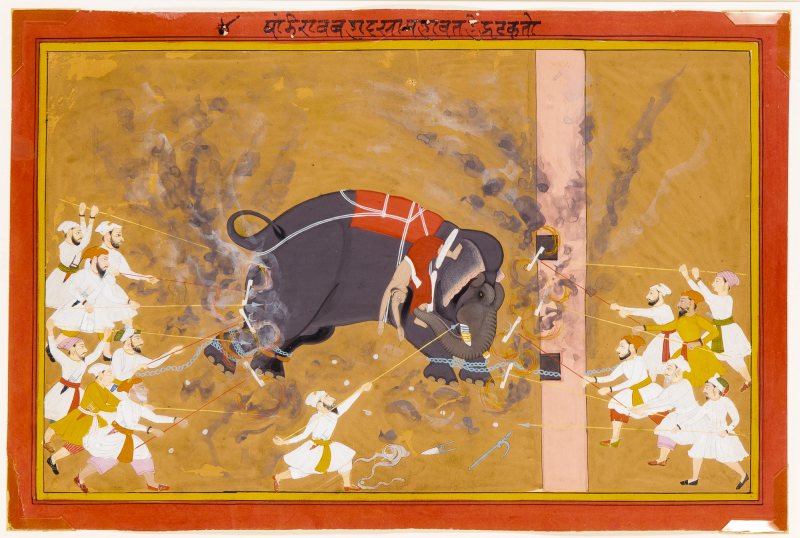 An Indian Mewar School Painting - 图2