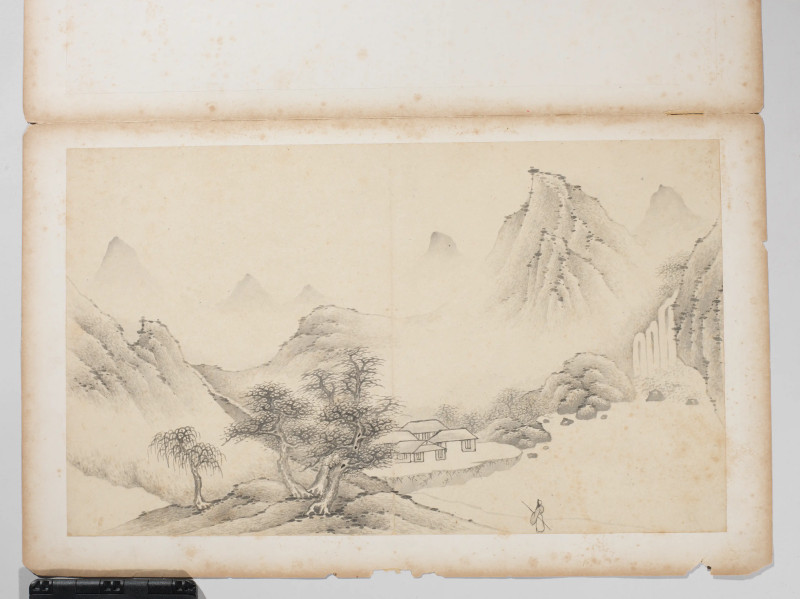 1685年作 米万钟 1592年作 仿米芾山水册 - 图10