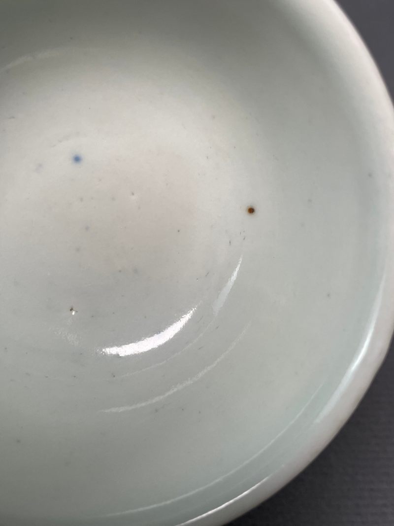 清中期 青花釉里红瓜果纹杯（一对） - 图21