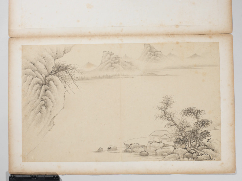 1685年作 米万钟 1592年作 仿米芾山水册 - 图11