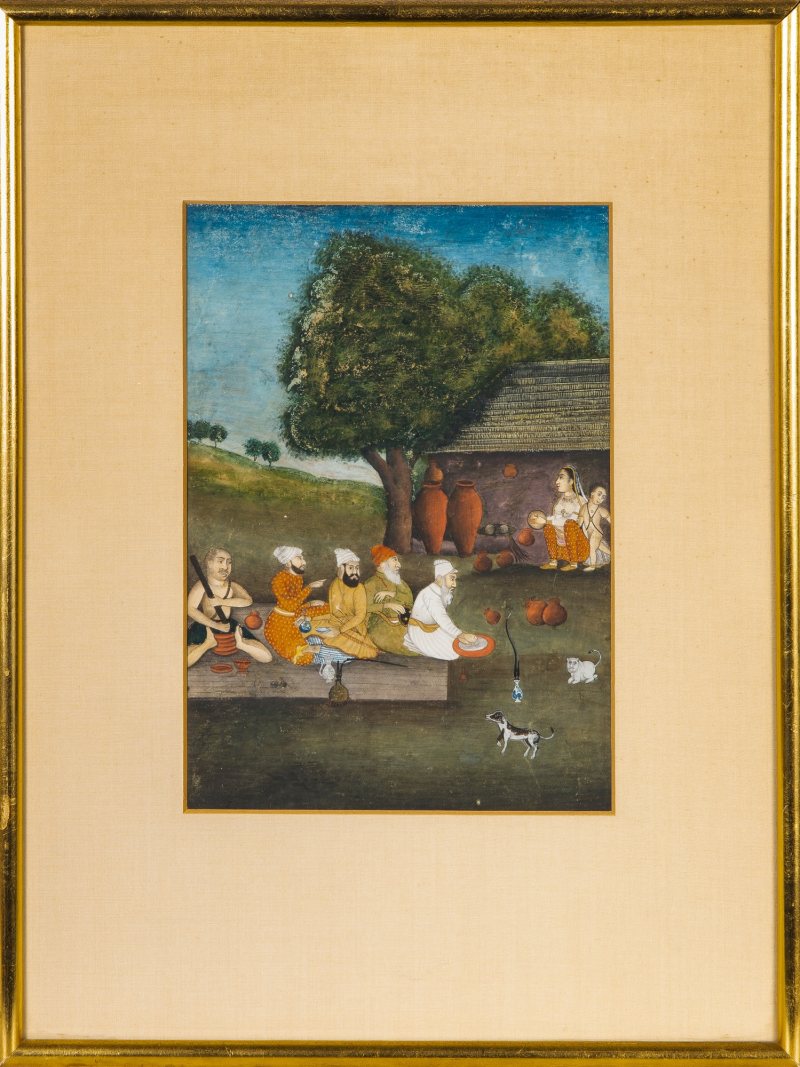 Five Indian School Paintings - 图2