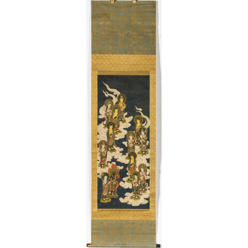 A Japanese School Buddhist Painting - 图1