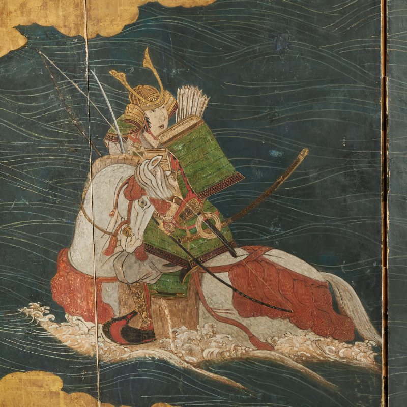A Japanese Six-Panel Folding Screen - 图6