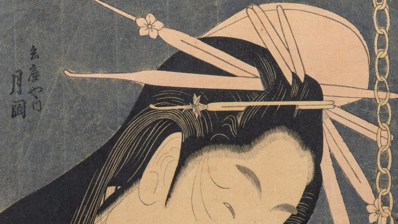 A Japanese Ukiyo-e Woodblock Print after Ichirakutei Eisui - 图3