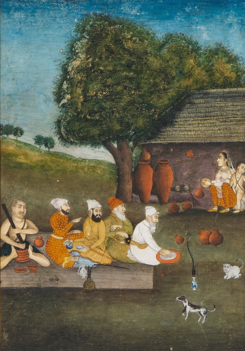 Five Indian School Paintings - 图3