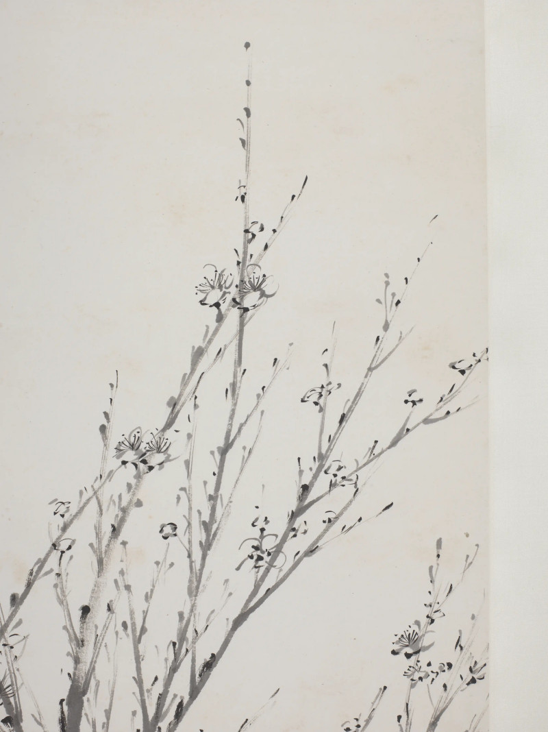 金心兰 1903年作 梅花四屏 - 图15