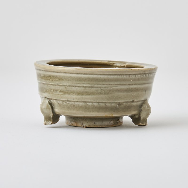 A Chinese Yaozhou-Style Ceramic Censer - 图4