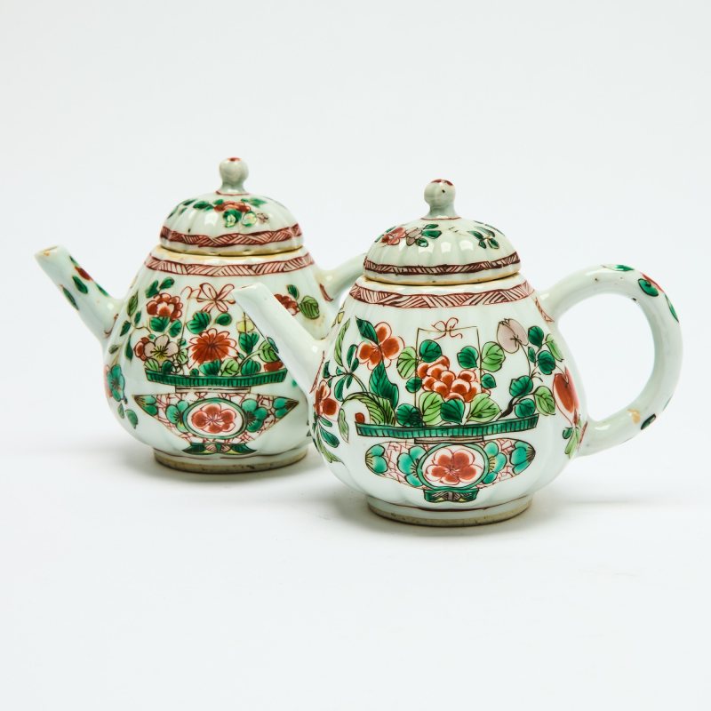A Group of Chinese Famille Verte Porcelain Articles - 图3