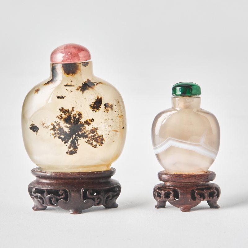 Two Chinese Snuff Bottles