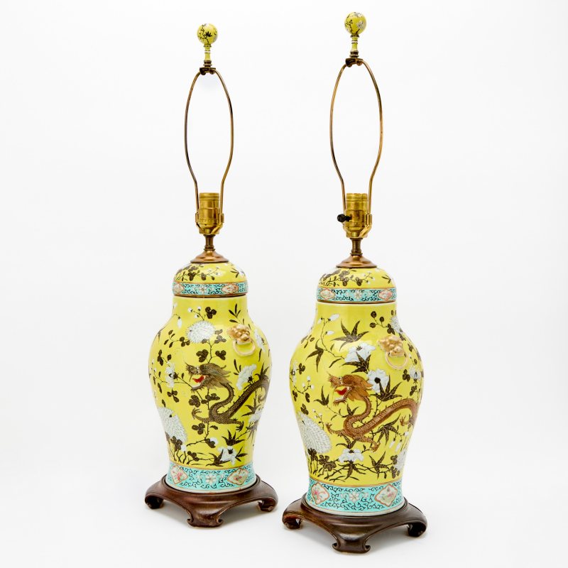 A Pair of Chinese Dayazhai-Style Porcelain Jars