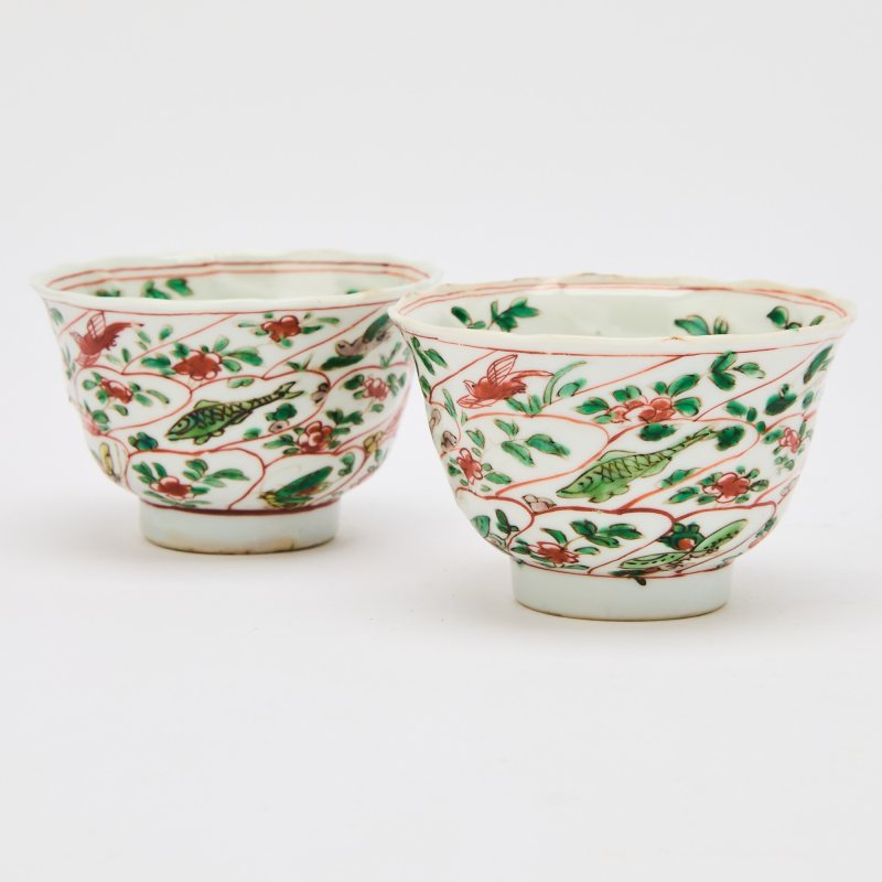 A Group of Chinese Famille Verte Porcelain Articles - 图5