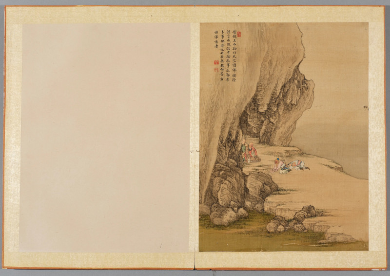 俞宗礼 画*沈岱 题 1765年作  昔贤行迹图册 - 图24
