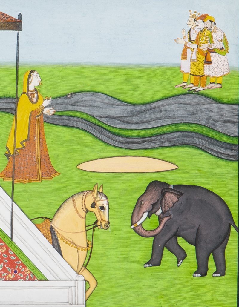 Five Indian School Paintings - 图20