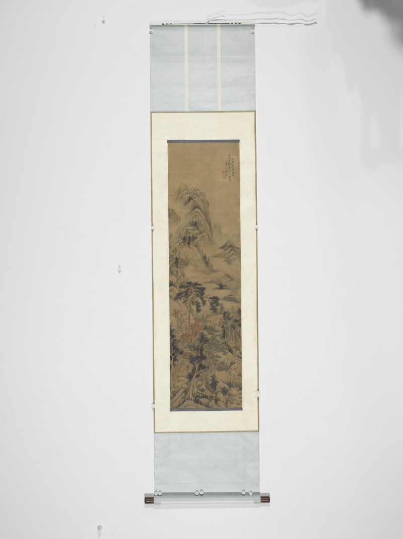 顾大申 1657年作 山居图 - 图2