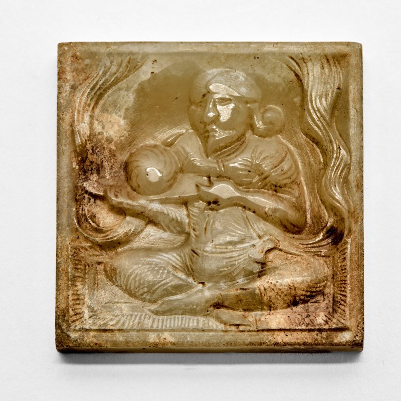 Two Chinese Jade Belt Plaques - 图2