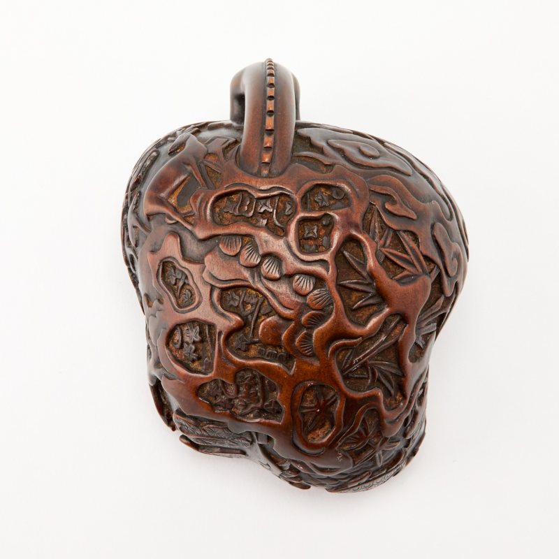 A Chinese Carved Boxwood Cup - 图7