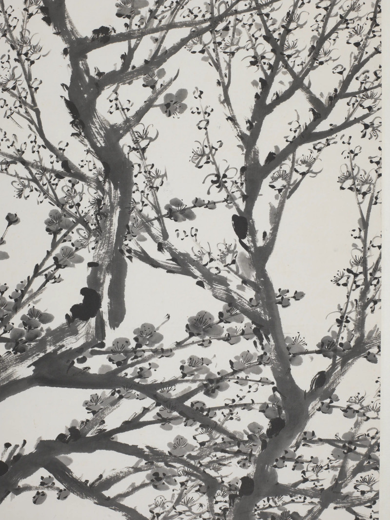 金心兰 1903年作 梅花四屏 - 图18