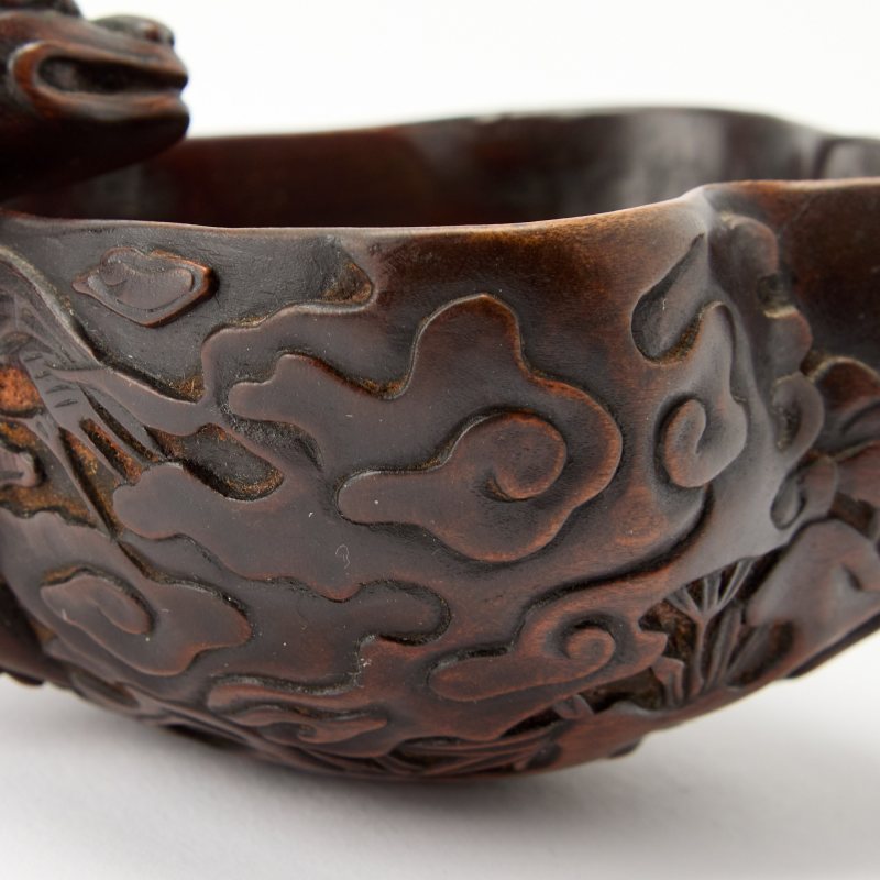 A Chinese Carved Boxwood Cup - 图8