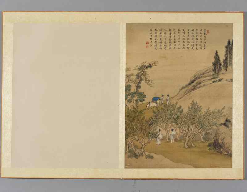 俞宗礼 画*沈岱 题 1765年作  昔贤行迹图册 - 图25