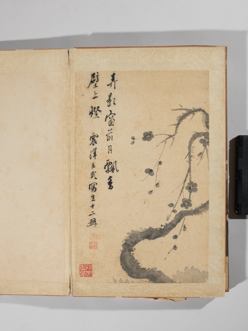 1742年作 王武  墨笔写生十二种 - 图13
