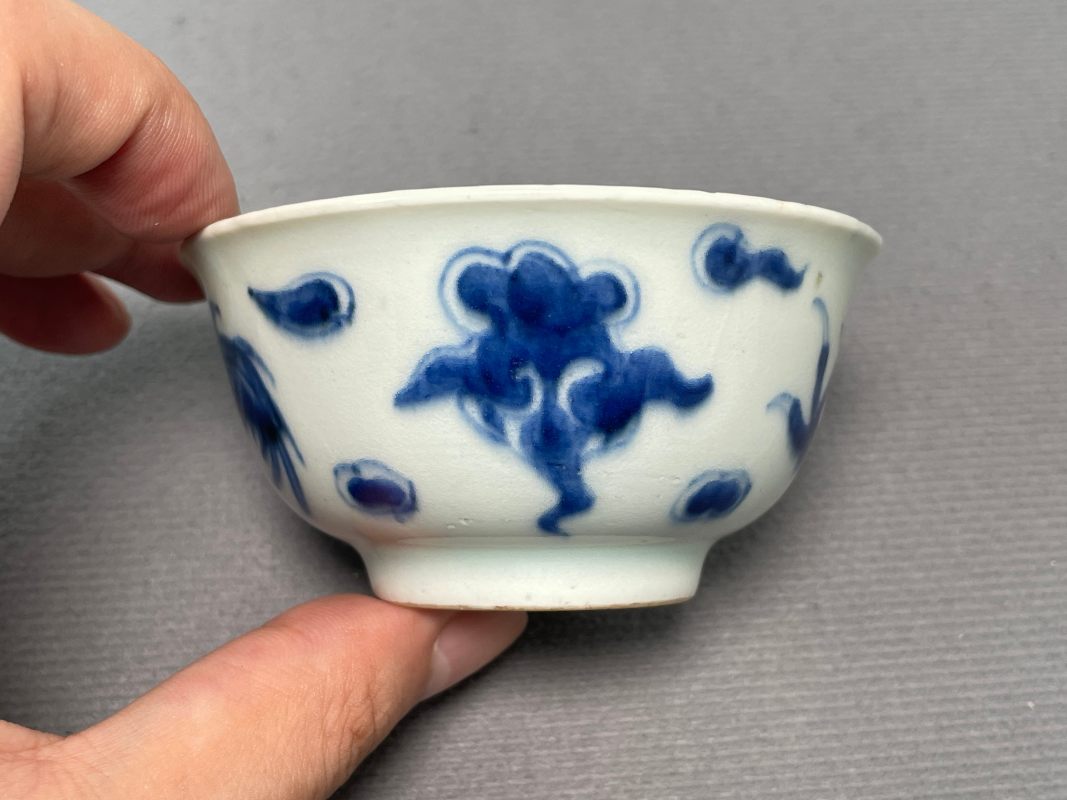 清中期 青花过墙龙纹茶园 - 图11